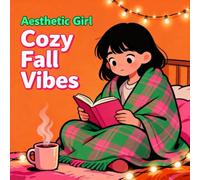 Aesthetic Girl Cozy Fall Vibes Coloring Book: Adorable Family Bonding For Kids Simple Pictures Great Christmas Gift Improve Fine Motor Skills Screen ... For Kids Simple Pictures Great Christmas