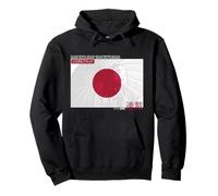 Aesthetic Girl Streetwear - Japan Flag Aesthetic Edgy Pullover Hoodie