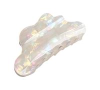 Aesthetic Hair Claw Clip Shimmering Hair Shaping Jaw Clip Ponytail Holder Spring Clamp For Female Various Hairstyles