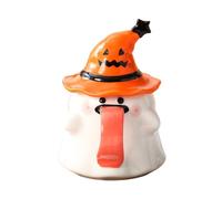 - Aesthetic Halloween Cup, Spooky Coffee for Fall | Ceramic Face, Cute Haunted Cup, Boo Gift | Creepy Cute, Novelty Drinkware for Autumn, Cozy Tea