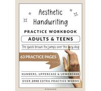 Aesthetic Handwriting Book - A Beginners Guide to Hand Lettering: For Adults and Teens