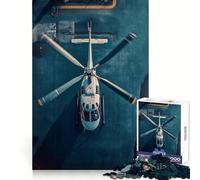 Aesthetic Helicopter Overhead View 1000 Pieces Puzzles for Adults Strong Memory Quality Print Fun Challenge Night Fun (38x26cm)