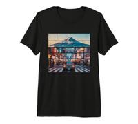 Aesthetic Japan 80s 90s Tokyo Osaka Street Premium T-Shirt