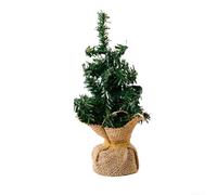 Aesthetic Mini Xmas Trees Designed to Enhance the Festive in Any Environment, Featuring a Sturdy Design with Charming Rustic Touches (20cm)