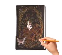 Aesthetic Notebook Gothic Journal Gothic Style Hot Stamping Beautiful Illustration Retro Manual | Vintage Notepad, 256 Pages, Journal Journals for Women Men Writing Business Office