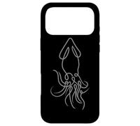 Aesthetic One Line Squid Drawing Tee for Animal Lovers Case for iPhone 17 Pro Max