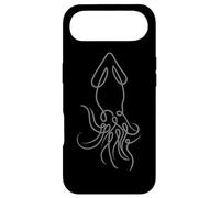 Aesthetic One Line Squid Drawing Tee for Animal Lovers Case for iPhone Air