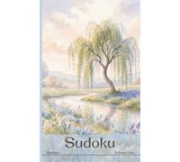 Aesthetic Pocket Sudoku Medium Volume One: Pretty Travel Size Puzzle Book | Watercolor Weeping Willow Tree | 100 Relaxing Puzzles with Solutions and Instructions
