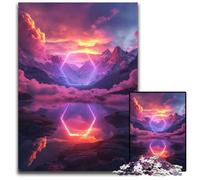 Aesthetic Puzzle 1000 Pieces Jigsaw Difficult Puzzles for Adults for Teenagers Couples And Friends for Birthdays Christmas 1000 PCS(38x26cm)