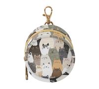 Aesthetic Ragdoll Cats White Baby Pacifier Case Portable Coin Purse Wallet, Baby Items Container Box