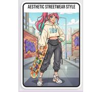 Aesthetic Retro-Modern Girl: A Y2K & Lo-fi Inspired Coloring Book