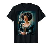 Aesthetic Saying La Reine The Queen Modern Mona Lisa Art T-Shirt