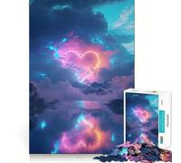Aesthetic Shape Adult Jigsaw Puzzle1000 Pieces Stress Free Premium Print Happy Challenge Xmas Fun Gift (38x26cm)