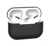 Aesthetic Silicone Earphone Protector for AirPods Pro, Combining Style with Practicality in Everyday Use (Black)
