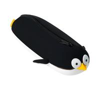 Aesthetic Silicone Penguin Pencil Case,Pencil Box Gift Large,Food-Grade Safe, Waterproof & Durable Portable Pen Bag, Lightweight Stylish Stationery Holder/Pouch for Women, Men & Office Supplies