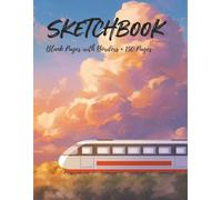 Aesthetic Sketchbook: Blank Sketchbook for Anime, Artists, Animators, and Creative Storytellers | Cute School Supplies Drawing Notebook with Elegant Borders | Large 8.5 x 11 Inches, 150 Pages
