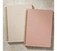 Aesthetic Spiral Notebook Set of 2 For Women and Men - College Ruled A5