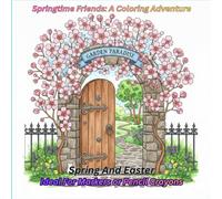 Aesthetic Spring & Easter: A Minimalist Line Art Coloring Book: 36 Modern Illustrations of Spring Lambs, Floral Chicks, and Botanical Easter Scenes ... and Young Adults | 8.5 x 8.5 Square Edition