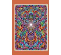 Aesthetic Stag Zen Mandala Dot Grid Journal: 100 Page Dotted Notebook with Premium Cream Paper | 6x9 Matte Hardcover for Creative Writing, Mindfulness, and Forest Art