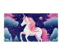 Aesthetic Starry Unicorn-1339 Cushioned Kitchen Runner Rug Mat Stain Resistant, Easy Wipe Clean for House Sink Office,15.7"x29.5"in