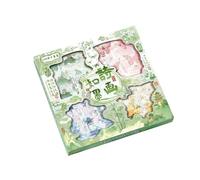 Aesthetic Sticker for Kid Teacher Reward Sticker Cartoon PET Adhesive Scrapbook for Art Craft Journal Party