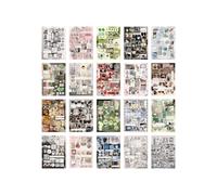Aesthetic Sticker Scrapbooking Die-Cut Book Retro Stationery Japanese Styles Decorative Die-Cut Book Japanese Styles for Laptop