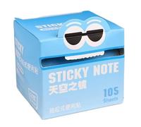 Aesthetic Sticky Notes Set | Cartoon Self-Stick Pulled Out Sticky Pads,School Stationery Accessory for Son Daughter Girls Boys Men Family Teens Friends Women Coworkers