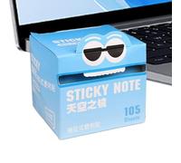 Aesthetic Sticky Notes Set,Pulled Out Cartoon Sticky Notes for Teacher - School Stationery Accessory for Son Daughter Girls Boys Men Family Teens Friends Women Coworkers