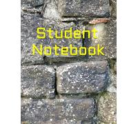 Aesthetic Student Notebook: Letter Size Grid Journal: 240 Pages of 8.5 x 11 Graph Paper for College Notes, Math, and Cornell Method Study Supplies