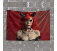 Aesthetic Tapestry Do Our Work Like It's Meth Efte of Vines Tapestry Home Decor Men Stuff for Boys Room(75X100CM)