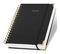 Aesthetic Thick Spiral Notebook Journal For Women in B5 - Linen Hardcover