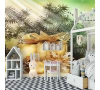 Aesthetic Three Dimensional Tree Branches Hanging Ball Creativity 3D Wallpaper Easy Install Feature Office Living Room Sofa Bedroom TV Background Wall Decoration-430cm×300cm