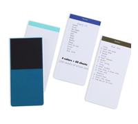 Aesthetic To-Do List Notepad with Magnets for Fridge - 4 Pack Undated Running List & Meal Planner for Busy Moms, 60 Sheets No-Bleed 100gsm Paper, Cute Shopping Grocery List Deskpad for Home Office