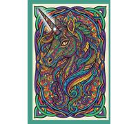 Aesthetic Unicorn Zen Mandala Dot Grid Journal: 100 Page Dotted Notebook with Premium Cream Paper | 6x9 Matte Hardcover for Creative Writing, Mindfulness, and Magical Planning