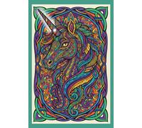 Aesthetic Unicorn Zen Mandala Dot Grid Journal: 100 Page Dotted Notebook with Premium Cream Paper | 6x9 Matte Hardcover for Creative Writing, Mindfulness, and Magical Planning