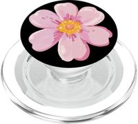Aesthetic Y2K Pink Pastel Preppy Tropical Flower Summer PopSockets PopGrip for MagSafe