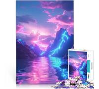 Aesthetic1000 Piece Jigsaw Puzzle for teenagers Brain intelligence challenge addictive toys with Matching Poster and Trivia Sheet 38x26cm
