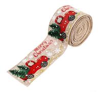 Aesthetically Pleasing Five Meters of Wired Ribbons Suitable For Creating Beautiful Festive Displays (B)