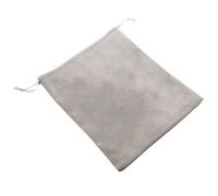 Aestivate 8 Pack Large Velvet Drawstring Pouch, Velvet Bag 8×10 Inch Storage Bag Cosmetics Pouches Dust Bag 8 Pieces (Grey)