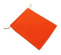 Aestivate 8 Pack Large Velvet Drawstring Pouch, Velvet Bag 8×10 Inch Storage Bag Cosmetics Pouches Dust Bag 8 Pieces(Orange)