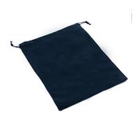 Aestivate 8 Pack Large Velvet Drawstring Pouch, Velvet Bag 8×10 Inch Storage Bag Cosmetics Pouches Dust Bag 8 Pieces (Navy Blue)