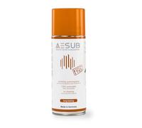 AESUB Orange 3D Scanning Spray - 400 ml Self-Volatilising Scan Spray with Long Durability, Pigment-Free & Residue-Free, for Precise 3D Scans in Long Measuring Campaigns, Made in Germany