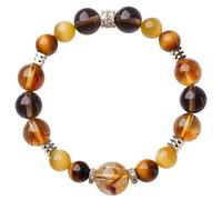 AESZITTEW Healing Crystal Bracelets Natural Women 8mm Beaded Bracelet Men Anxiety Bracelet Jewellery 8mm-10mm (#2)