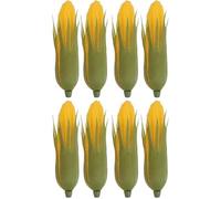 AESZITTEW Simulation Corn Fake Corn Cob 8 Pcs Vegetable Artificial Corn Model Decorations Shop Display Corn Prop Ornament Realistic Corn Models