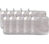 AESZITTEW Wire Dishwashing Rags, 10PCS Non-Scratch Wire Dishcloth Two Layers Reusable Wire Cleaning Cloth Wet and Dry for Home Kitchen Sinks Stove Top