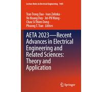 AETA 2023-Recent Advances in Electrical Engineering and Related Sciences: Theory and Application (Lecture Notes in Electrical Engineering, 1405)