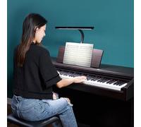 AETEE Piano Lights for Digital Piano and Grand Piano Professional Led Clip lamp Piano Lamps for Sheet Music Eye-Care 5 Levels Color Temperatures 5 Levels Dimming