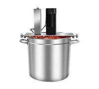 AETEREOS Automatic Food Mixer -Commercial Heating Mixer with 4 Blade Stirring Scraper, for Making Jam, Sauce, Filling, Hot Pot Seasoning Bottom Soup Stirre 40L
