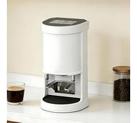 AETEREOS Electric Coffee Tamper 58mm, Automatic Tamper Espresso, Commercial Coffee Tamper, 1-3 Tamping Cycles, 5-30KG Pressure, for Coffee Shops & Home Use White-Threaded