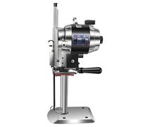 AETEREOS Fabric Cutter Machine with Automatic Knife Sharpen,Vertical Electric Fabrics Straight Knife Cutter, for Textile,Leather,Paper Cutting,Thickness Can Choose No-lights-12